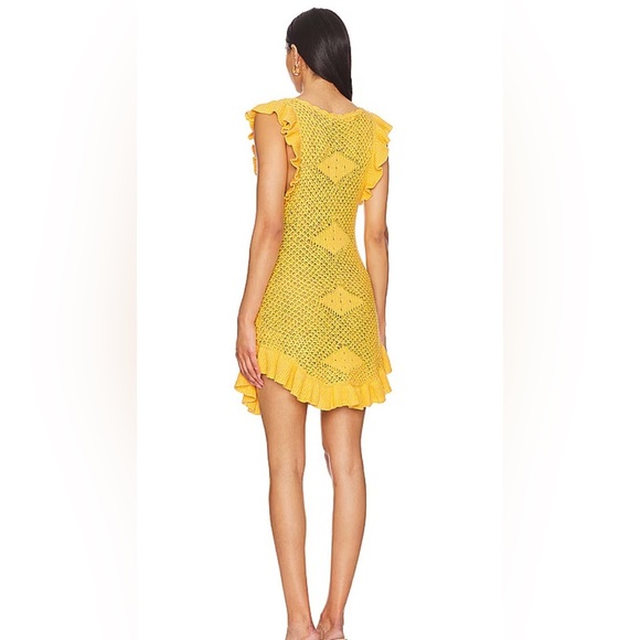 Mykonos Sweater Mini Dress in Sunset Gold
Free People - Picture 4 of 4